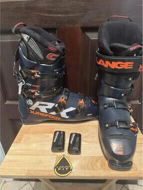 Lange RX 130 Surefoot Liquid Fit Ski Boots. Size 31-31.5. attack 11